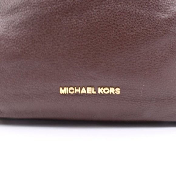 Michael Kors Jet Set Dark Brown Pebble Leather Tote - New with defects - Picture 6 of 15